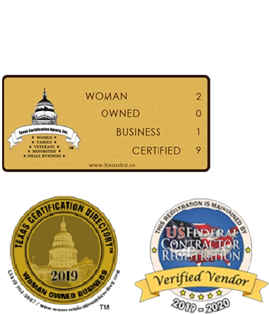 woman and minority owned